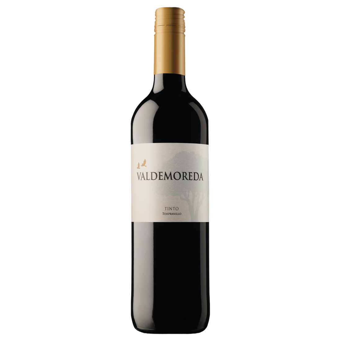 A bottle of 2023 Bodegas del Mundo Valdemoreda Tempranillo 750ml Red Wine