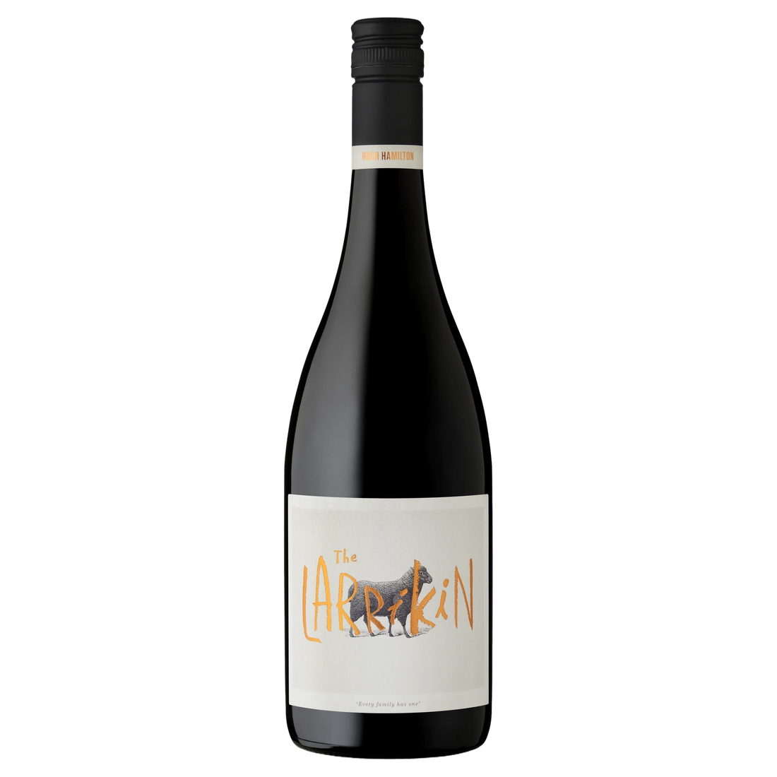 A bottle of 2021 Hugh Hamilton The Larrikin Shiraz Cabernet 750ml Red Wine