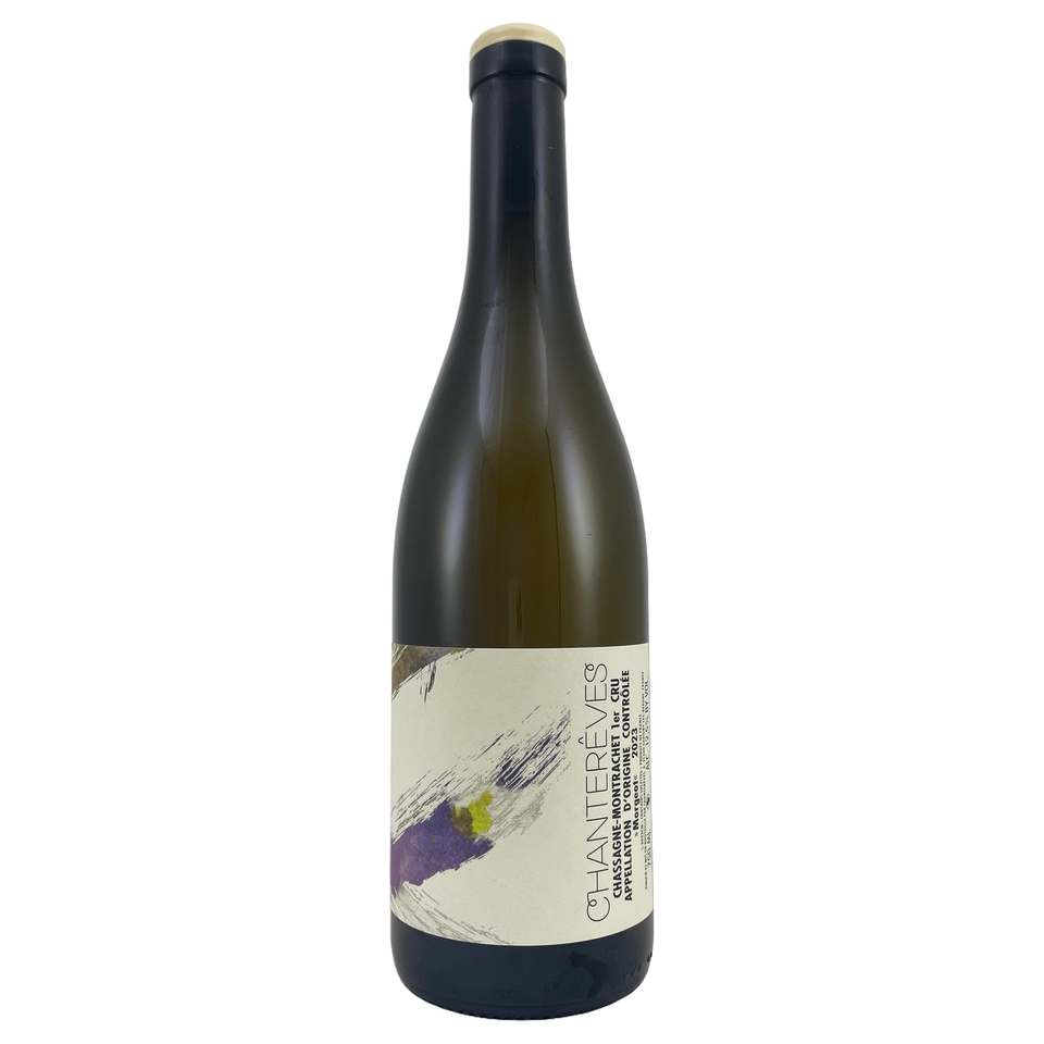 A bottle of 2023 Chanterêves Chassagne Montrachet 1er Cru Morgeot 750ml White Wine