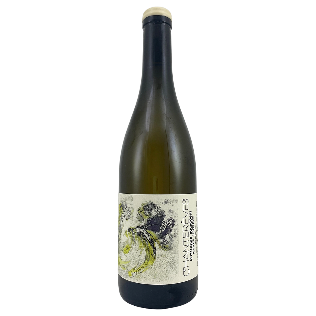 A bottle of 2023 Chanterêves Bourgogne Aligoté Bas des Ees 750ml White Wine