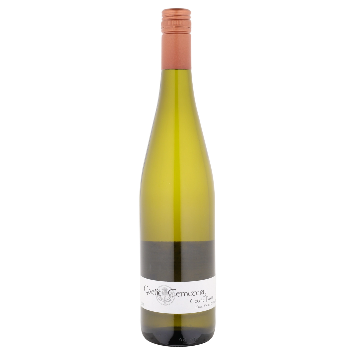 A bottle of 2025 Gaelic Cemetery Celtic Farm Riesling 750ml White Wine