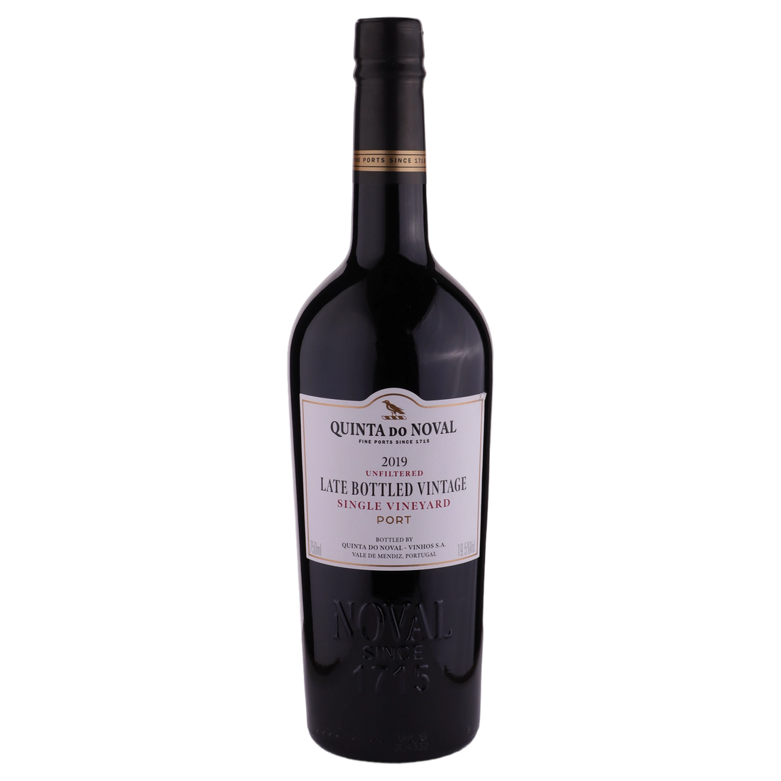 A bottle of 2019 Quinta do Noval LBV Unfiltered 750ml Fortified Wine