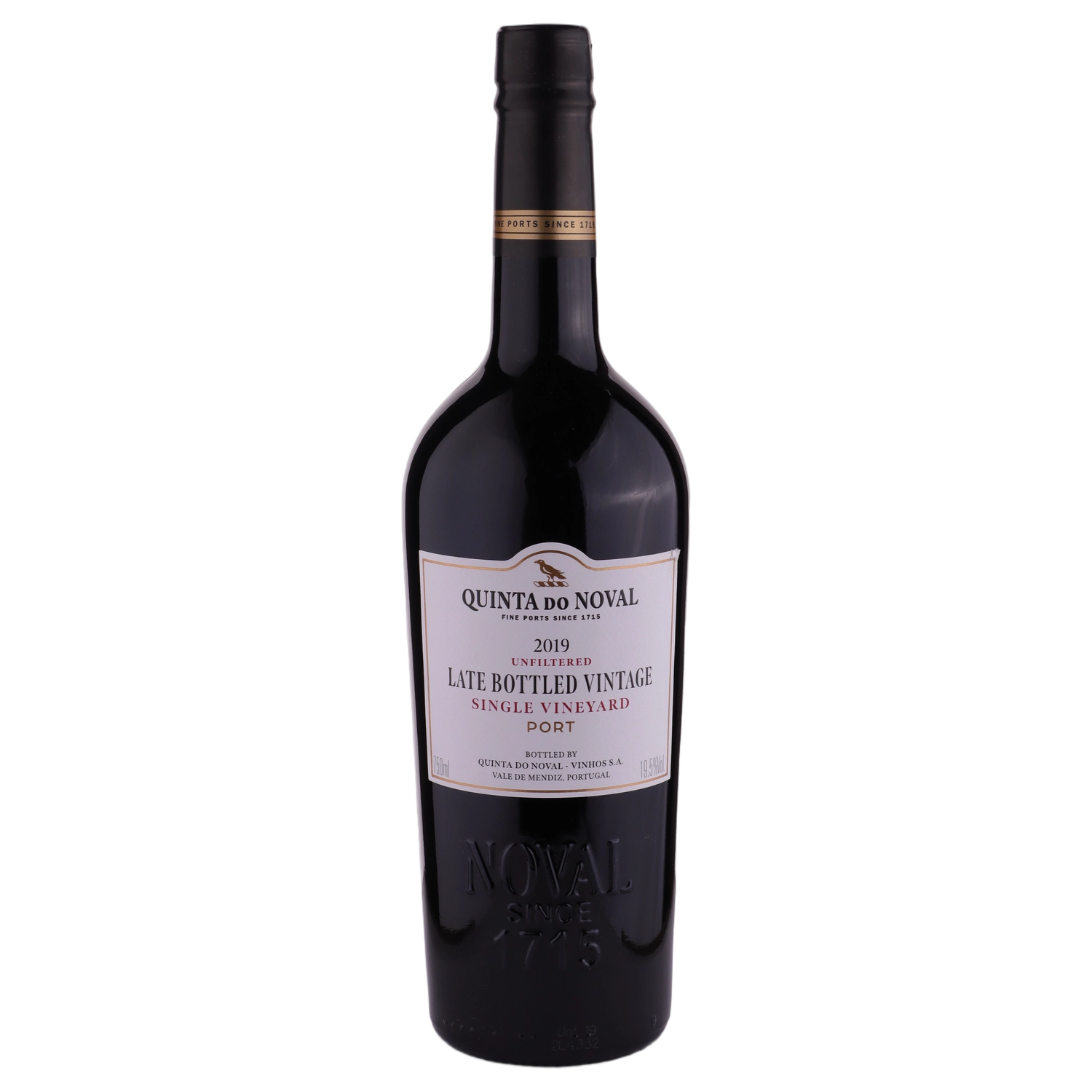 A bottle of 2019 Quinta do Noval LBV Unfiltered 750ml Fortified Wine
