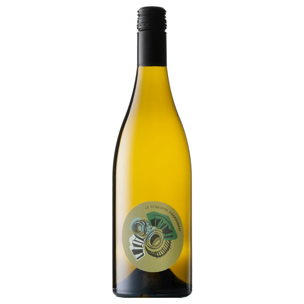 A bottle of 2025 Garagiste Le Stagiaire Chardonnay 750ml White Wine