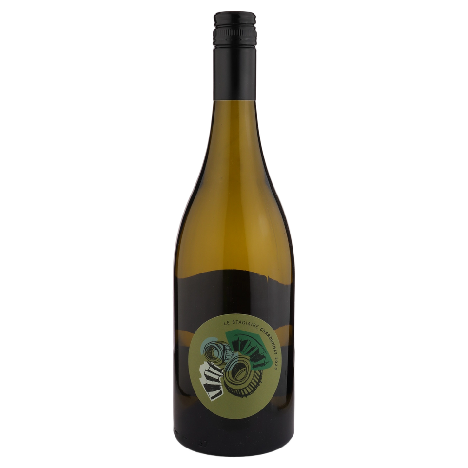 A bottle of 2025 Garagiste Le Stagiaire Chardonnay 750ml White Wine