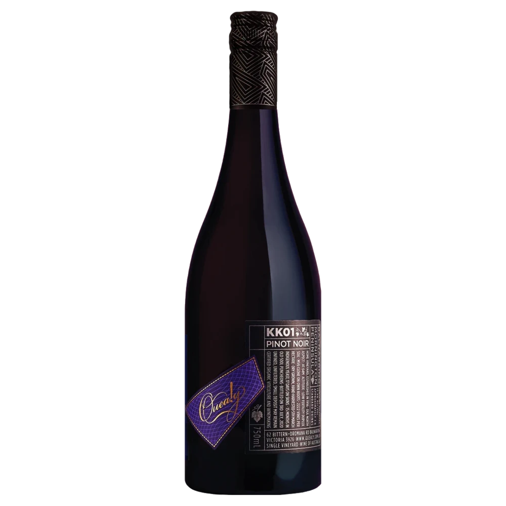 A bottle of 2024 Quealy KK01 Pinot Noir 750ml Red Wine
