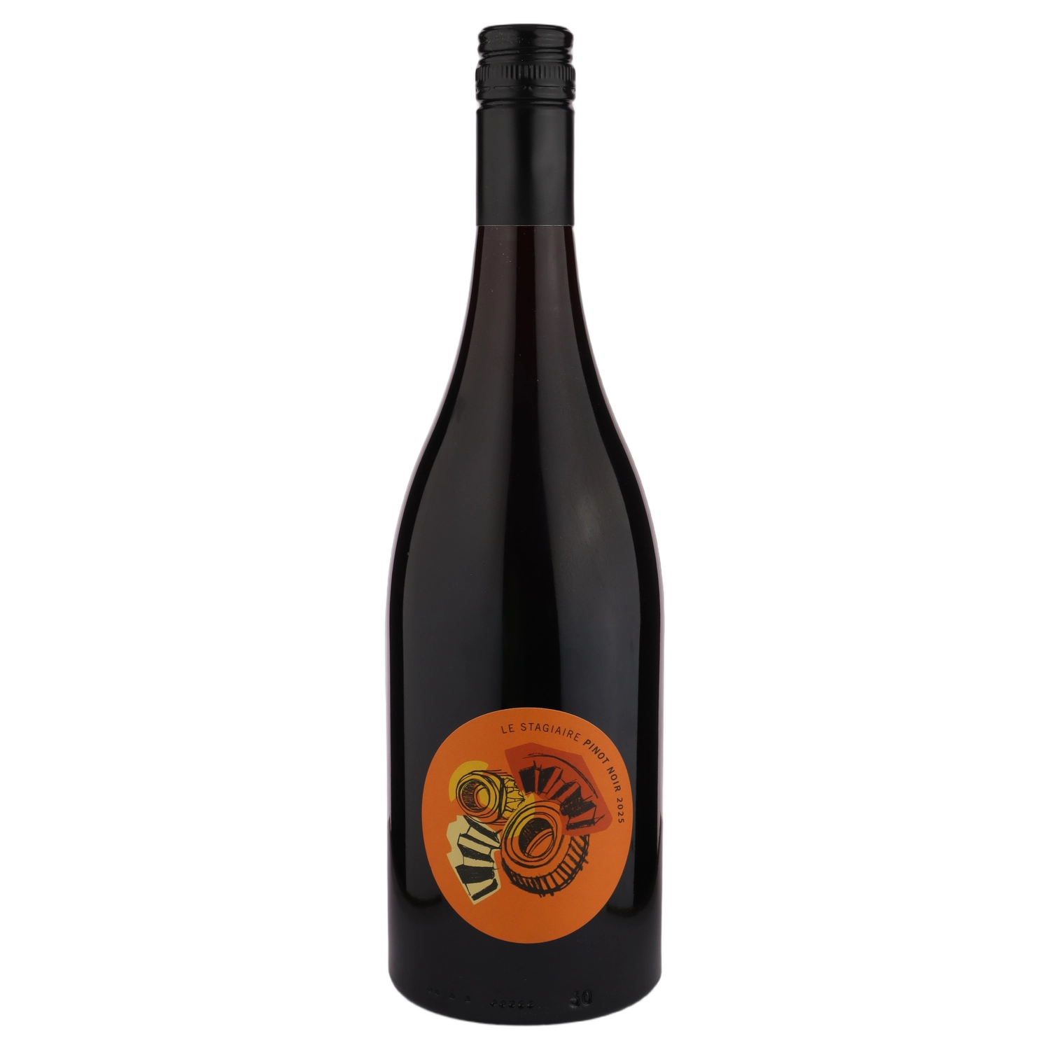 A bottle of 2025 Garagiste Le Stagiaire Pinot Noir 750ml Red Wine