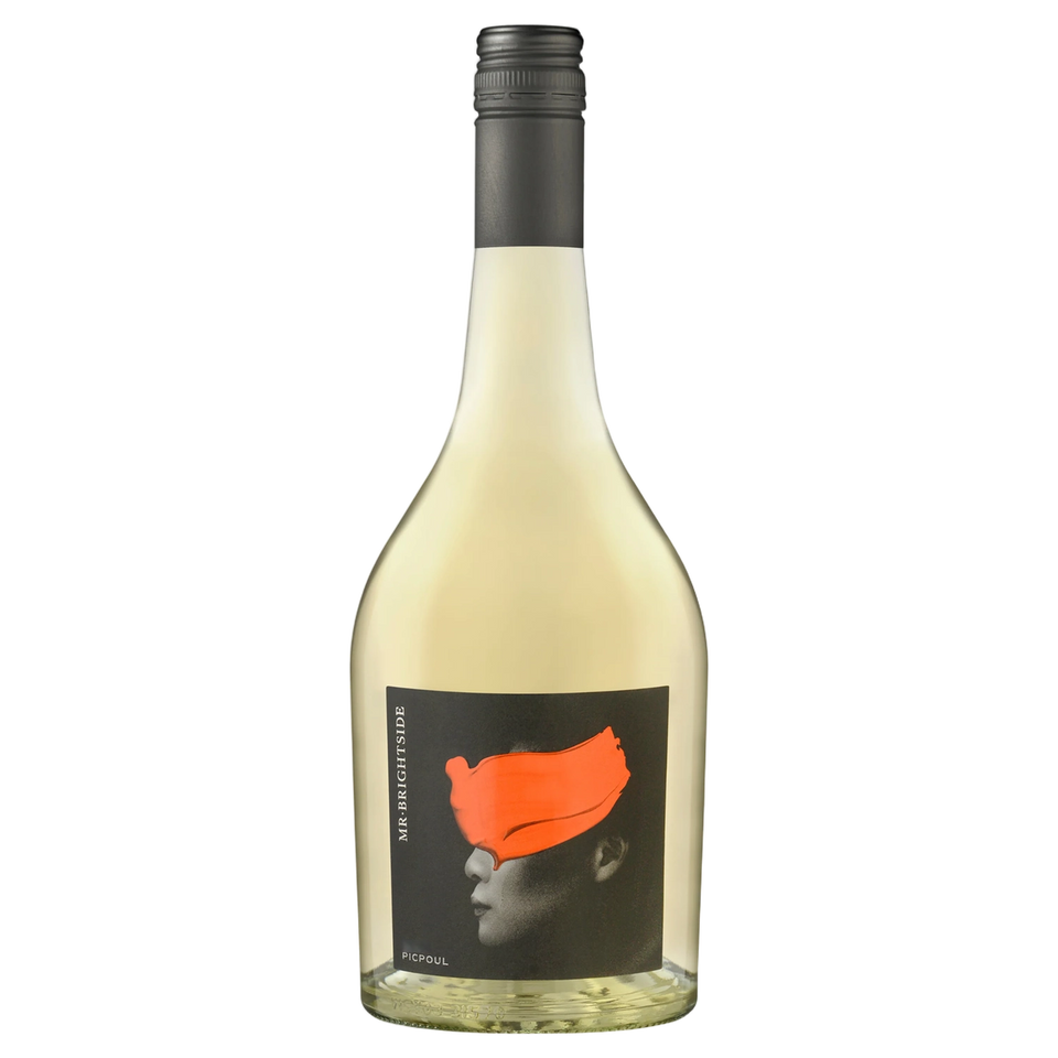A bottle of 2024 Mr. Brightside Picpoul 750ml White Wine