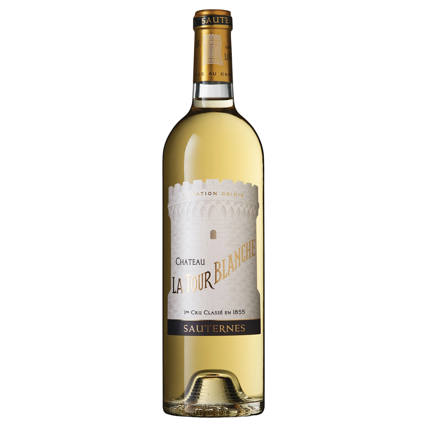 A bottle of 2011 Château La Tour Blanche Sauternes 1er Cru Classé en 1855 750ml White Wine