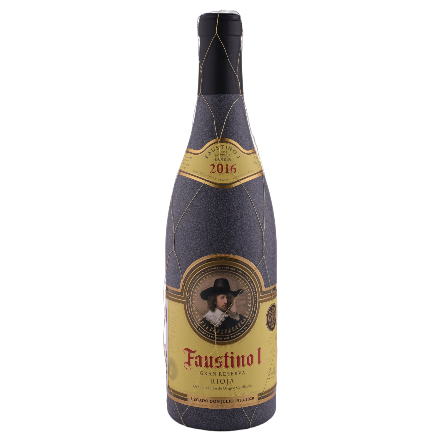 A bottle of 2016 Bodegas Faustino Gran Reserva Faustino 750ml Red Wine