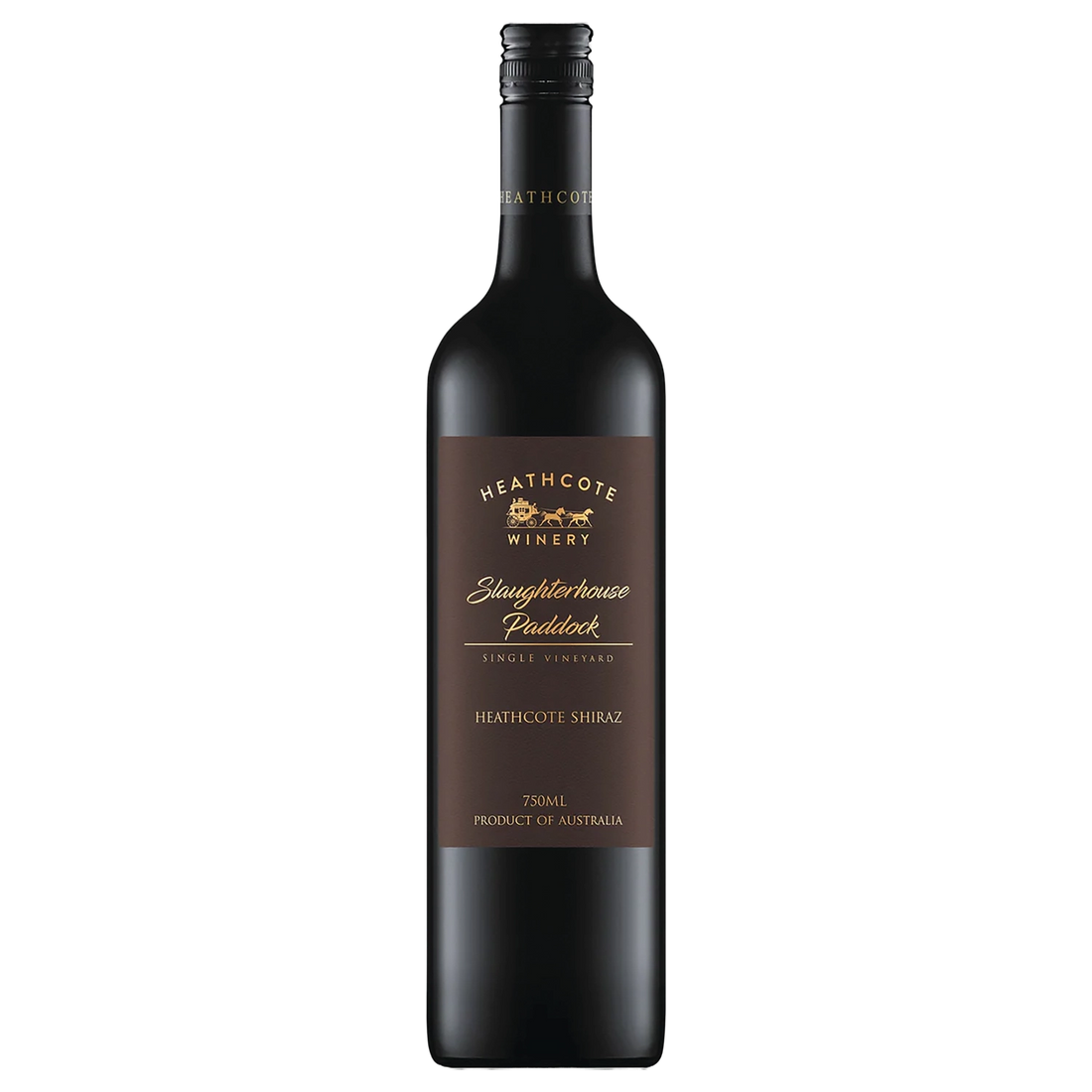 A bottle of 2023 Heathcote Slaughterhouse Paddock Shiraz 750ml Red Wine