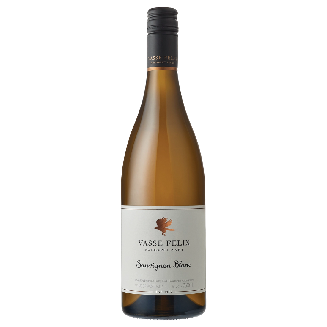 A bottle of 2023 Vasse Felix Sauvignon Blanc 750ml White Wine
