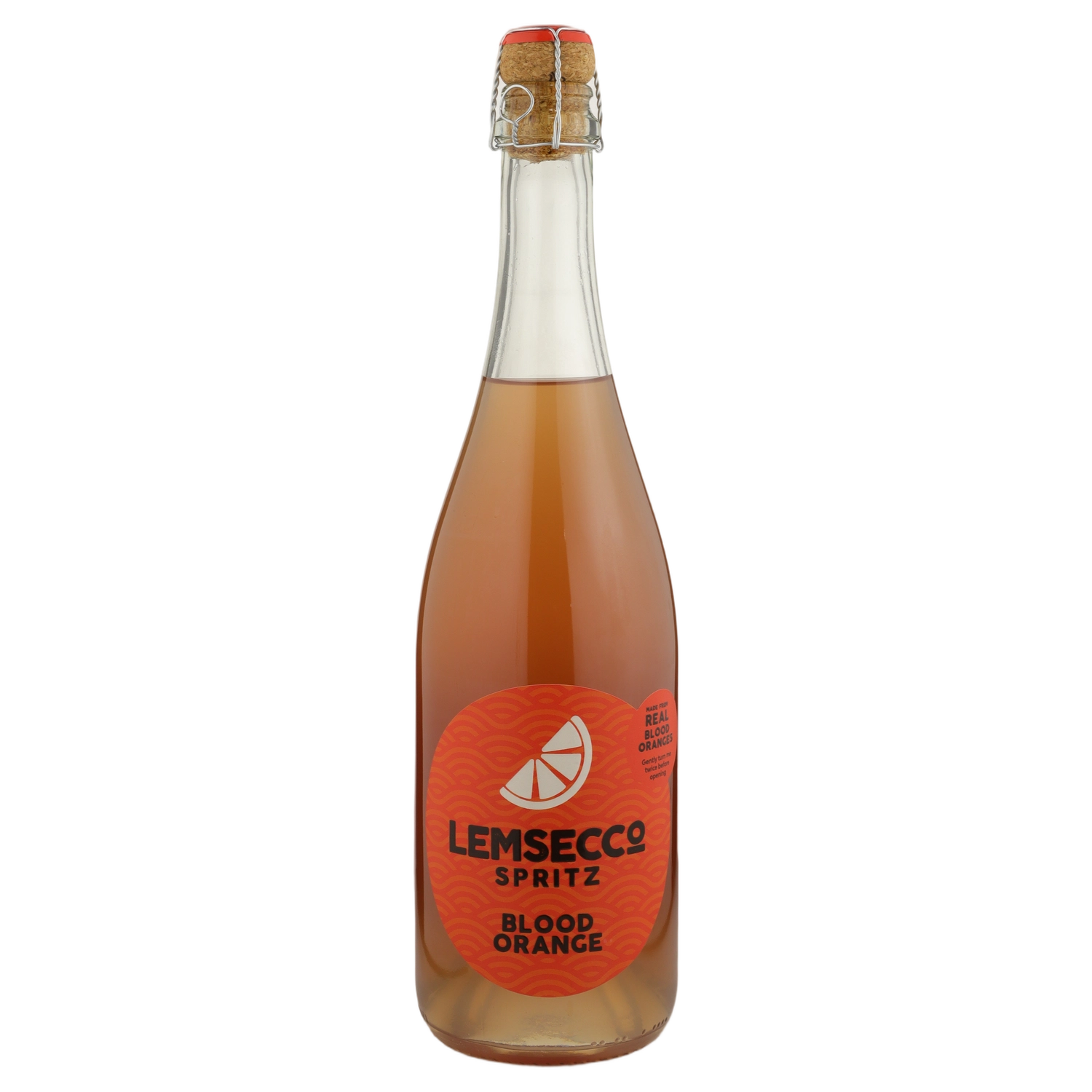 A bottle of Lemsecco Spritz Blood Orange NV 750ml Sparkling Wine