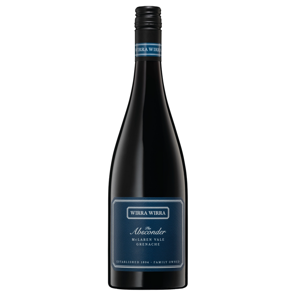 A bottle of 2024 Wirra Wirra The Absconder Grenache 750ml Red Wine