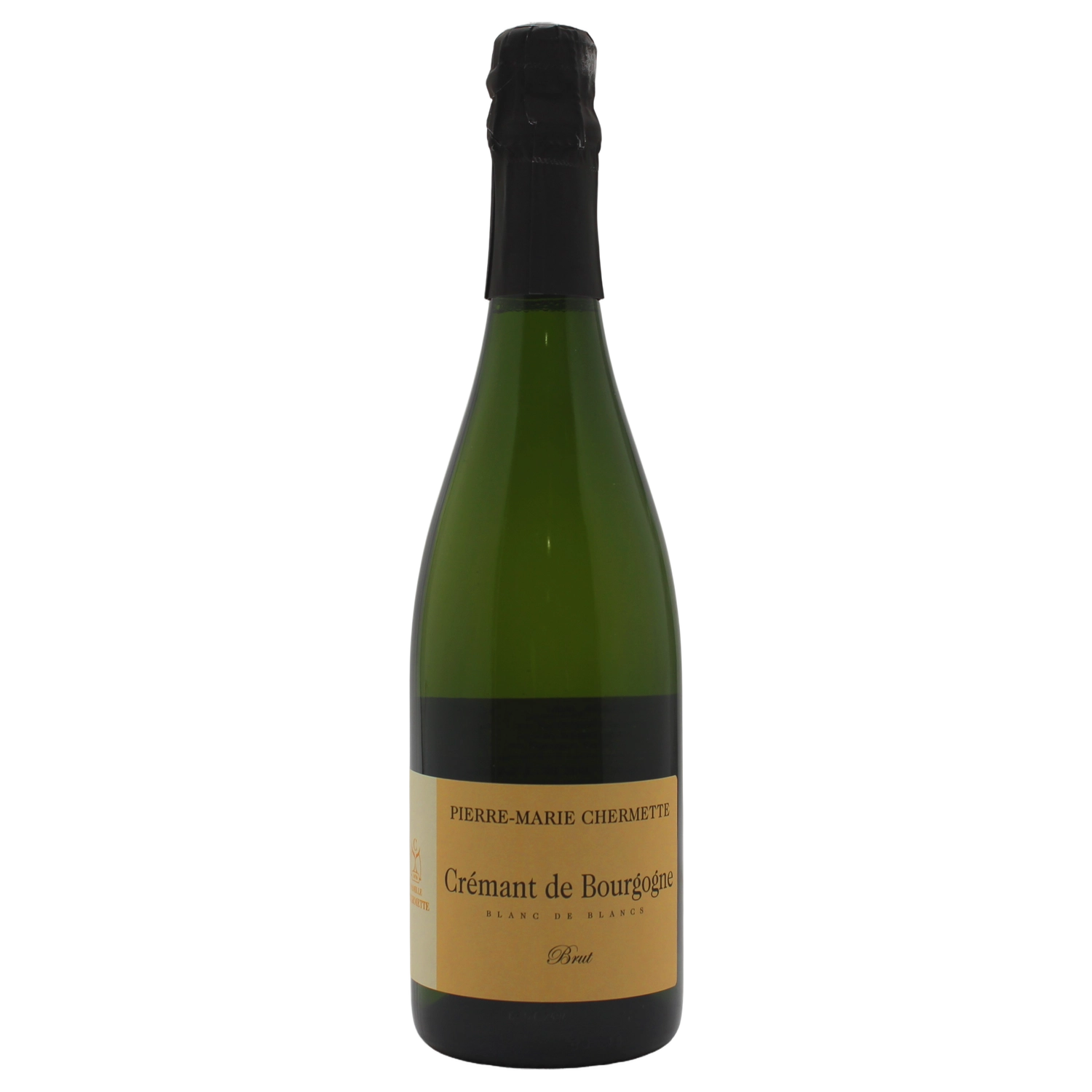 A bottle of NV Domaine Chermette Crémant de Bourgogne Brut (Base 2023) 750ml Sparkling Wine