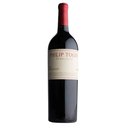 A bottle of 2022 Philip Togni Vineyard Cabernet Sauvignon 750ml Red Wine