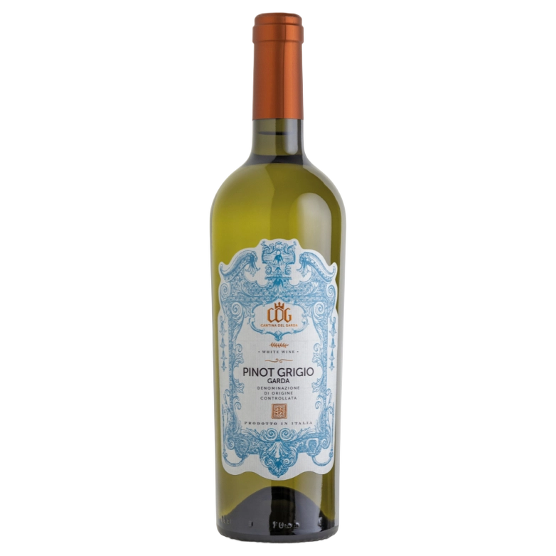 A bottle of 2024 Pinot Grigio Garda DOC 750ml White Wine