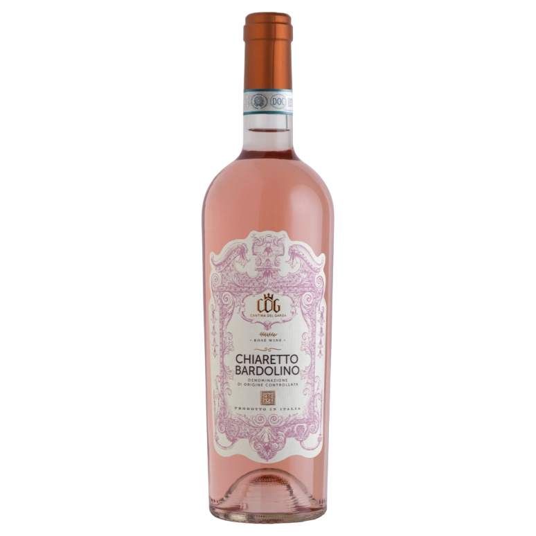 A bottle of 2024 Rosato Chiaretto DOC 750ml Red Wine