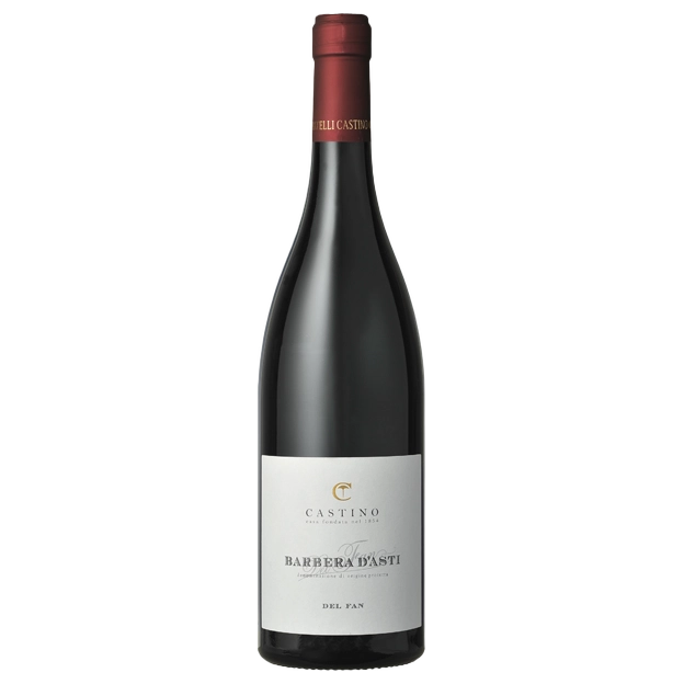 A bottle of 2023 Barbera d'Asti Del Fan DOCG 750ml Red Wine