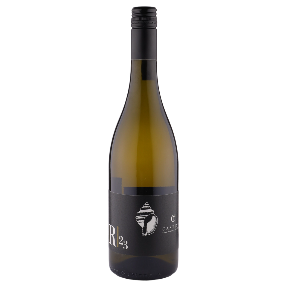A bottle of Castino Chardonnay I Fossili Riserva R23 DOC 2023 750ml White Wine
