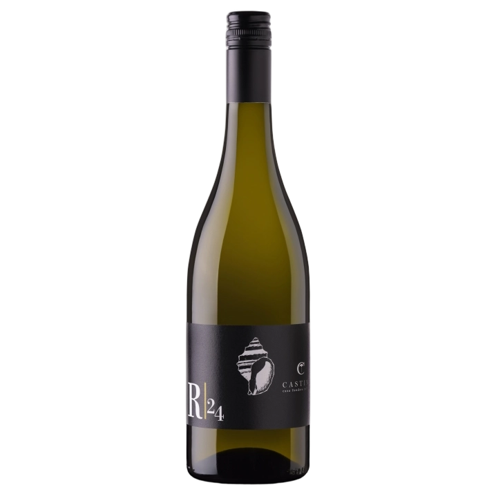 A bottle of 2024 Chardonnay I Fossili Riserva R24 DOC 750ml White Wine