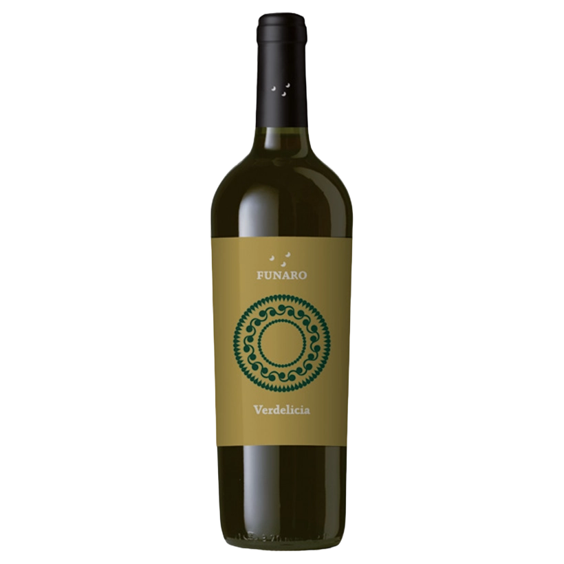 A bottle of 2024 Chardonnay Verdelicia IGP 750ml White Wine