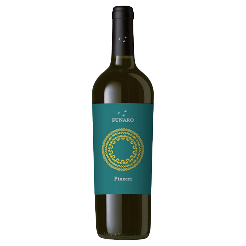 A bottle of 2024 Grillo Pinzeri DOC 750ml White Wine