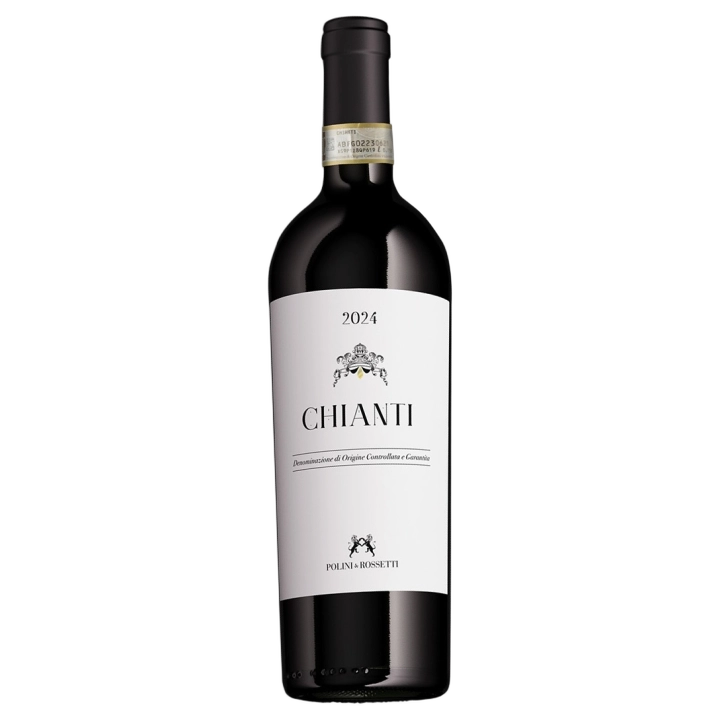 A bottle of 2024 Polini & Rossetti Chianti DOCG 750ml Red Wine