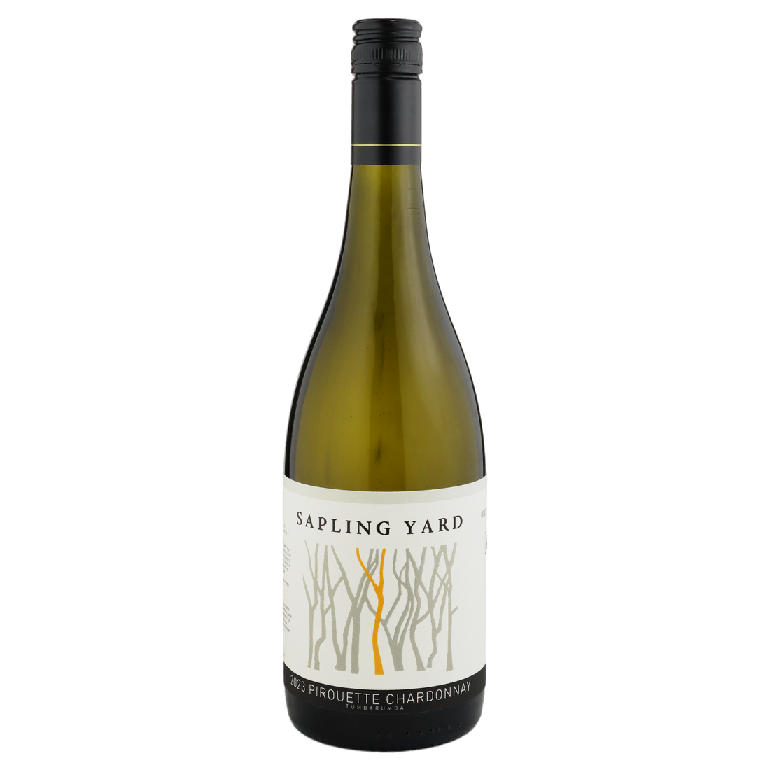 A bottle of Sapling Yard Chardonnay 2023 750ml White Wine