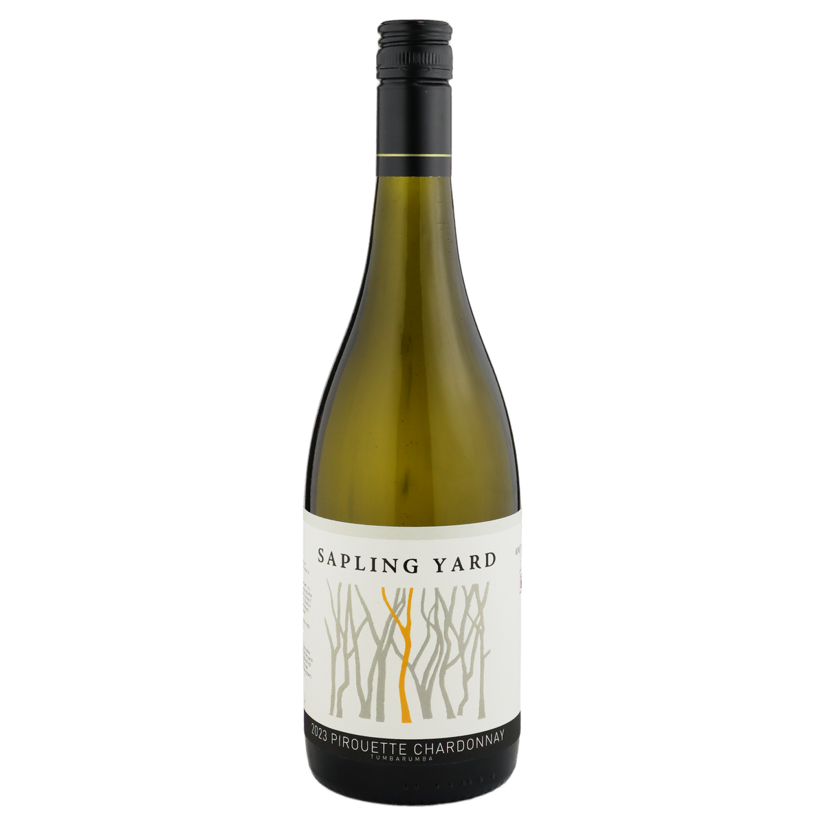 A bottle of Sapling Yard Chardonnay 2023 750ml White Wine