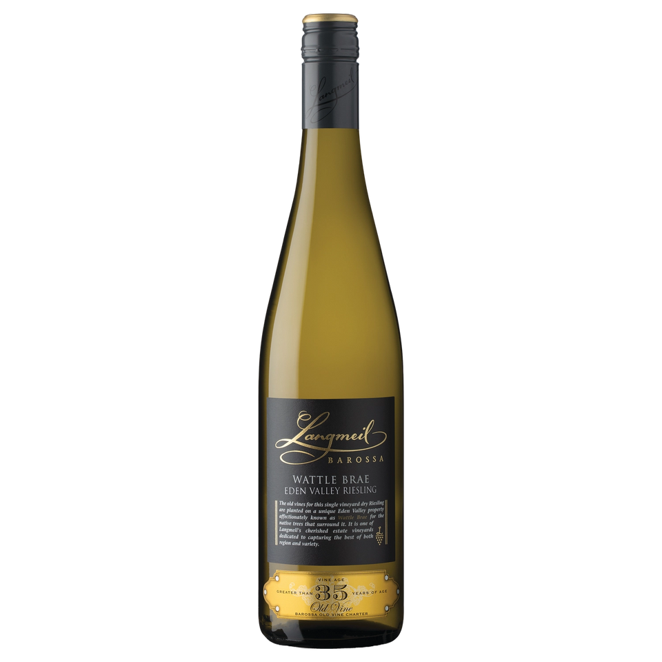 A bottle of 2025 Langmeil Wattle Brae Eden Valley Riesling 750ml White Wine