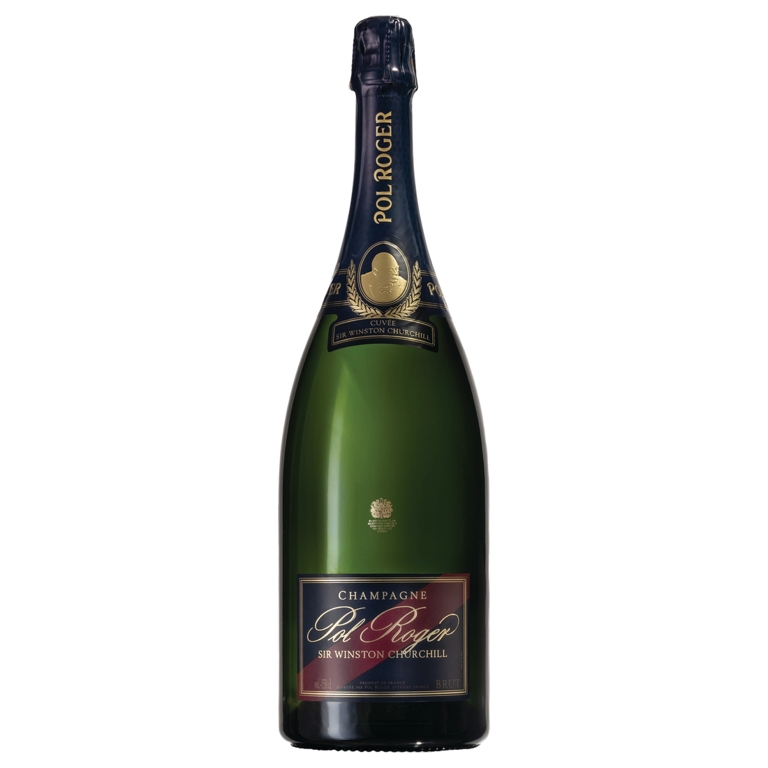 A bottle of 2018 Pol Roger Cuvée Sir Winston Churchill 1500ml Sparkling Wine