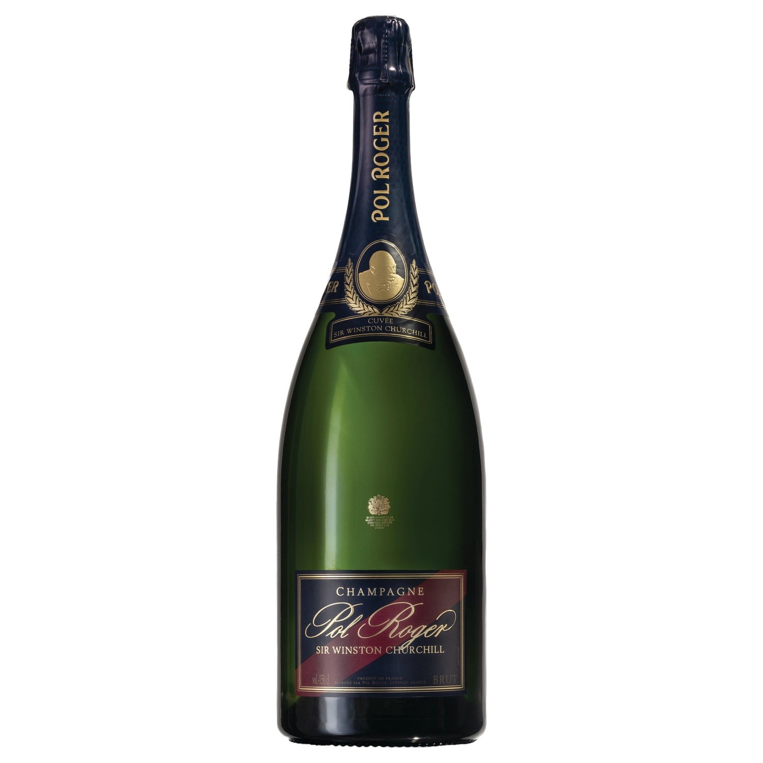 A bottle of 2018 Pol Roger Cuvée Sir Winston Churchill 1500ml Sparkling Wine