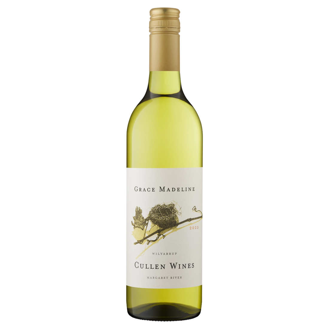 A bottle of 2025 Cullen Grace Madeline 750ml White Wine
