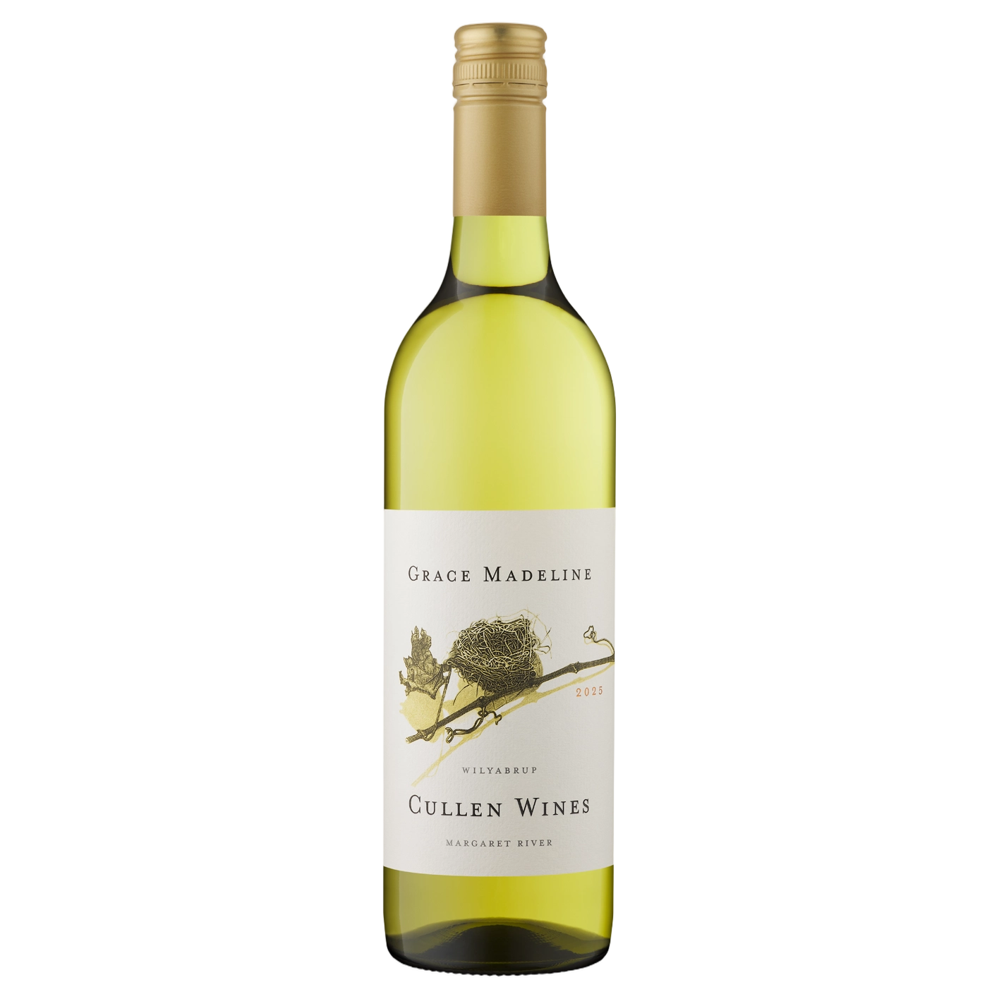 A bottle of 2025 Cullen Grace Madeline 750ml White Wine