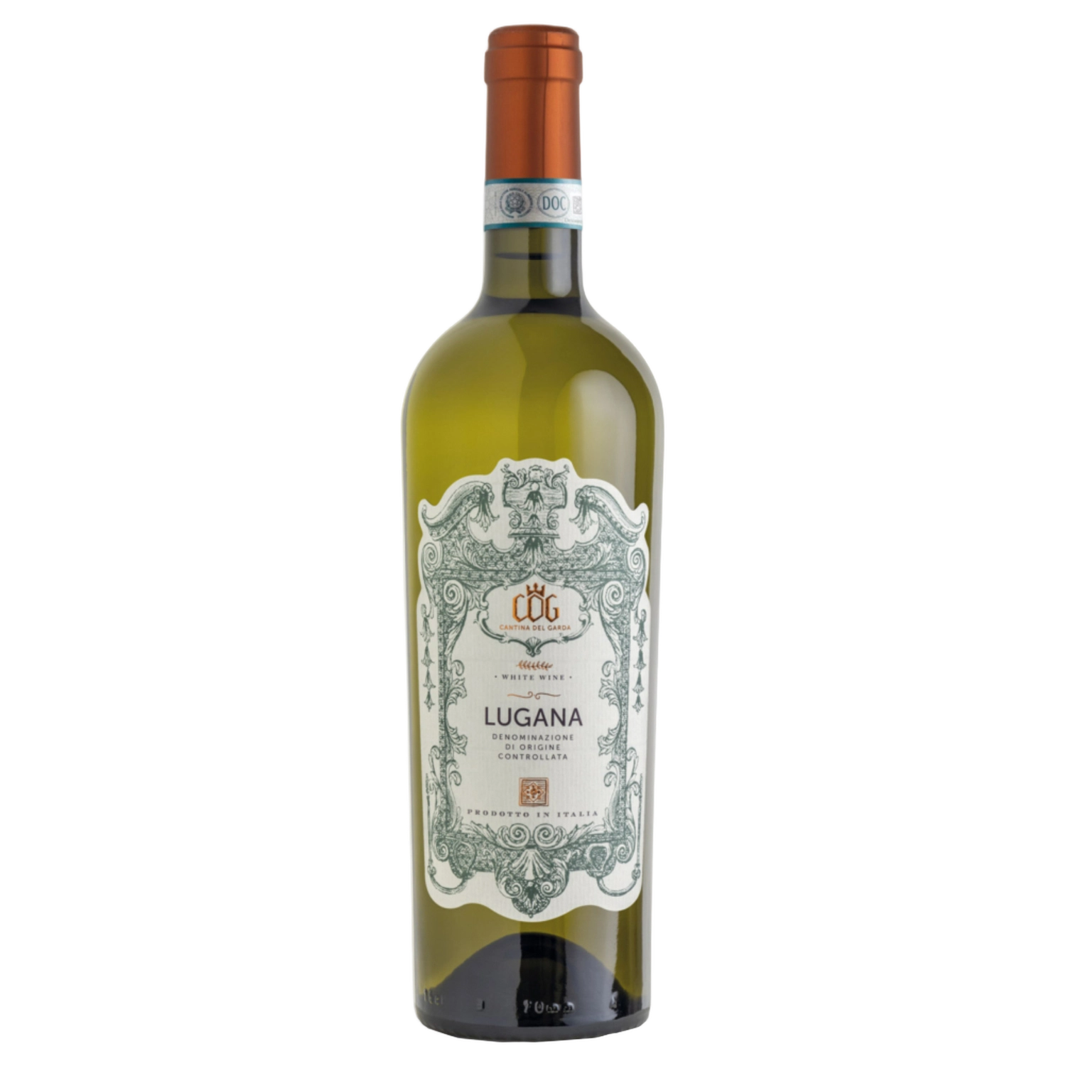 A bottle of 2024 Cantina Del Garda Lugana Del Garda DOC 750ml White Wine