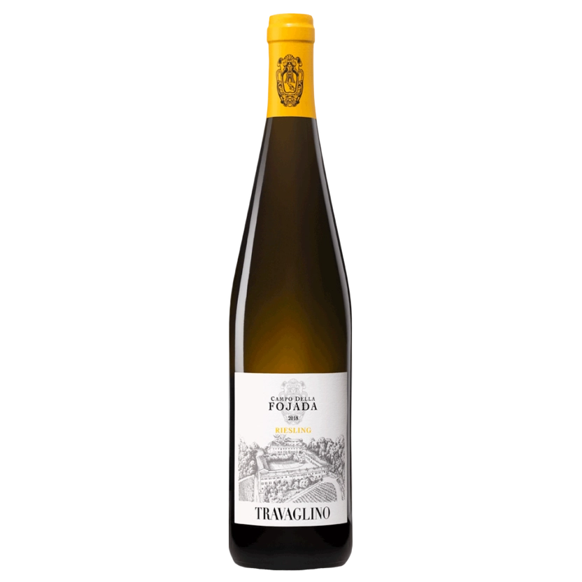 A bottle of 2023 Tenuta Travaglino Riesling Campo Della Fojada 750ml White Wine
