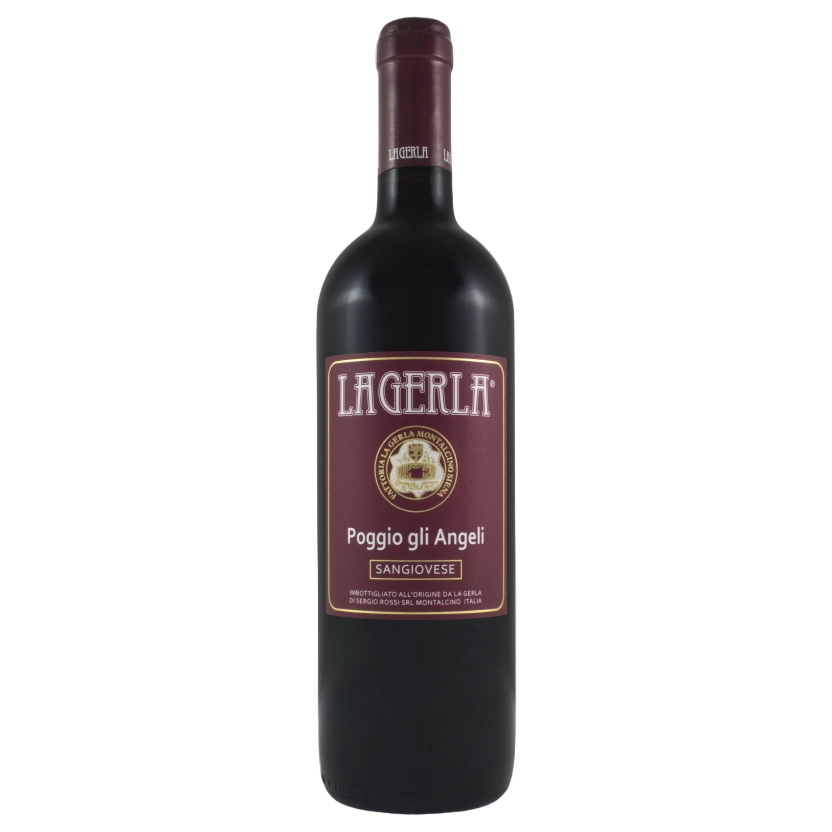 A bottle of 2021 La Gerla Sangiovese Poggio Gli Angeli IGT 750ml Red Wine