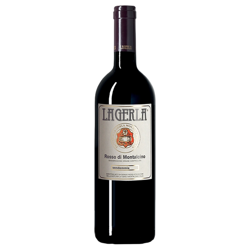 A bottle of 2022 La Gerla Rosso Di Montalcino DOC 750ml Red Wine