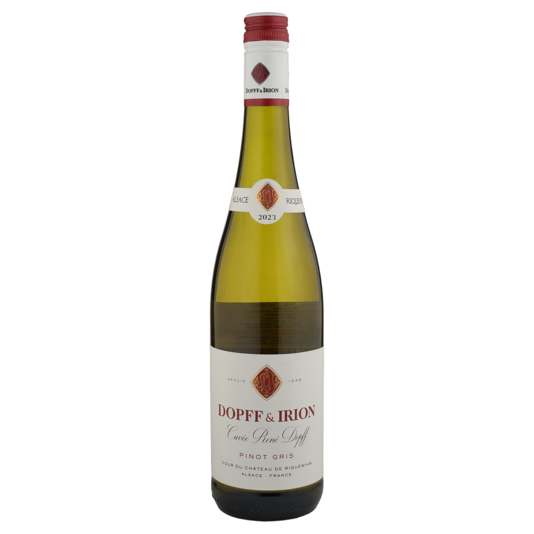 A bottle of 2023 Dopff & Irion Pinot Gris 750ml White Wine