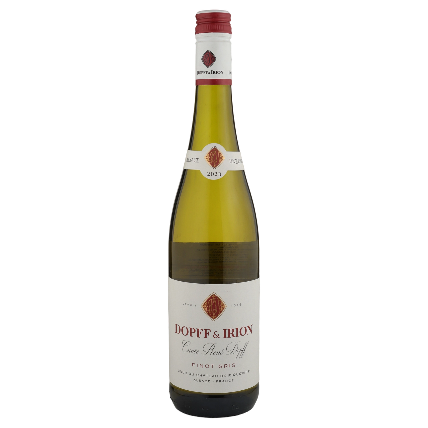 A bottle of 2023 Dopff & Irion Pinot Gris 750ml White Wine