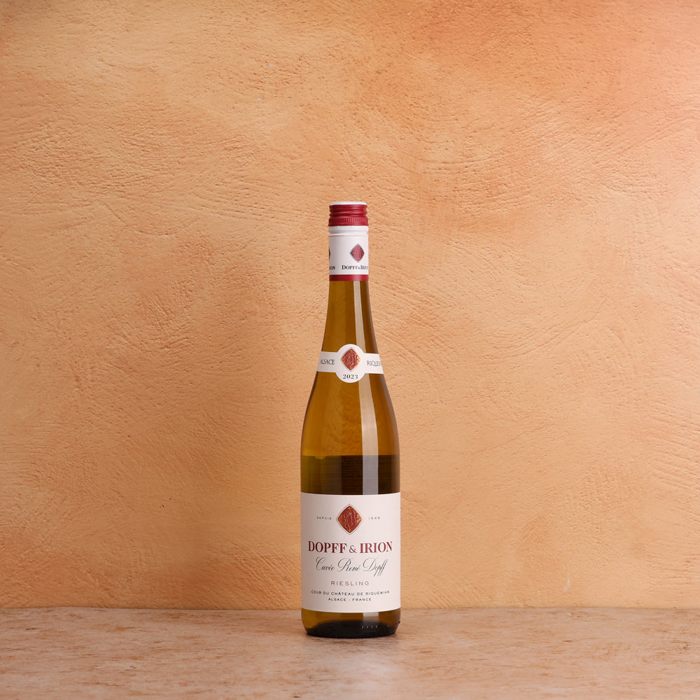 A bottle of 2023 Dopff & Irion Riesling 750ml White Wine