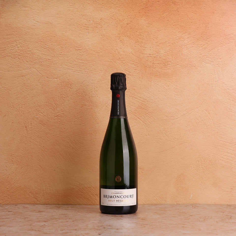 A bottle of NV Champagne Brimoncourt Brut Regence 750ml Sparkling Wine