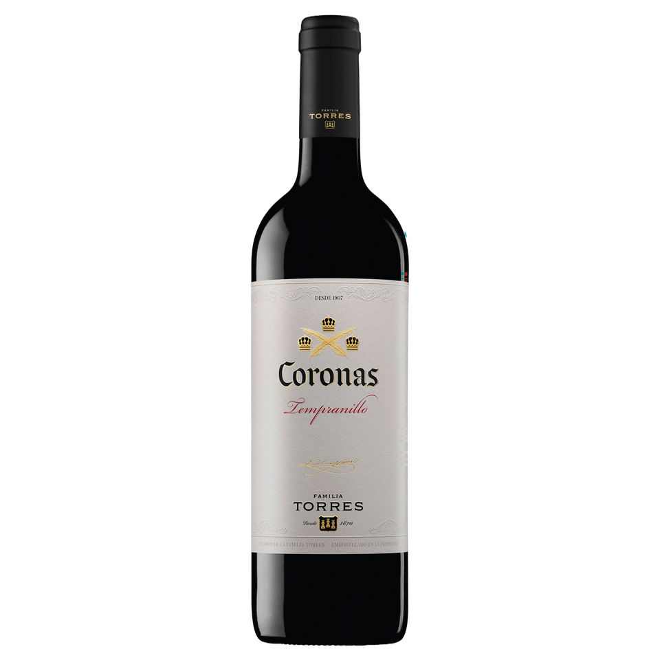 A bottle of 2022 Torres Coronas 750ml Red Wine