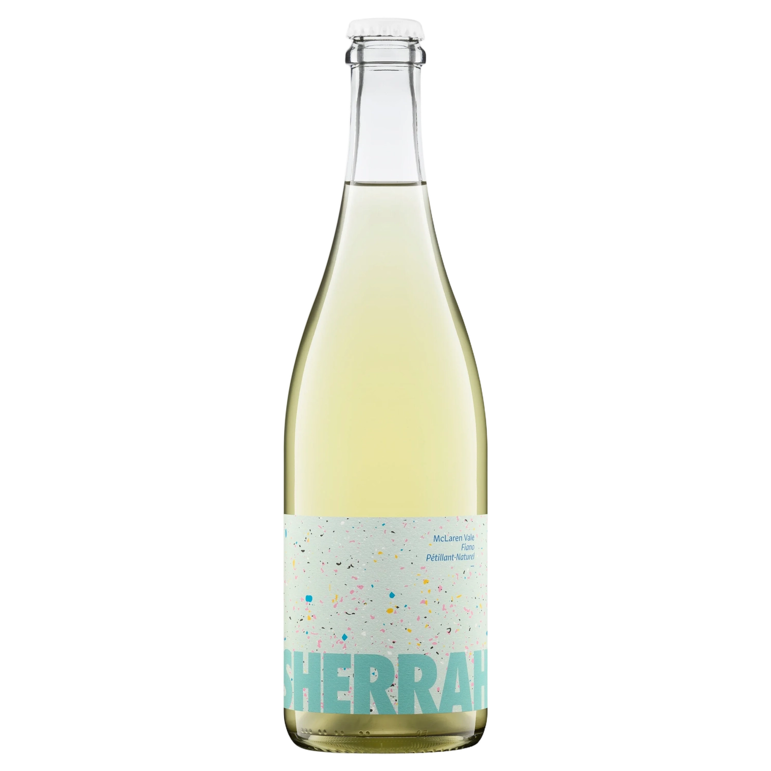 A bottle of 2025 Sherrah Pet Nat Fiano 750ml White Wine
