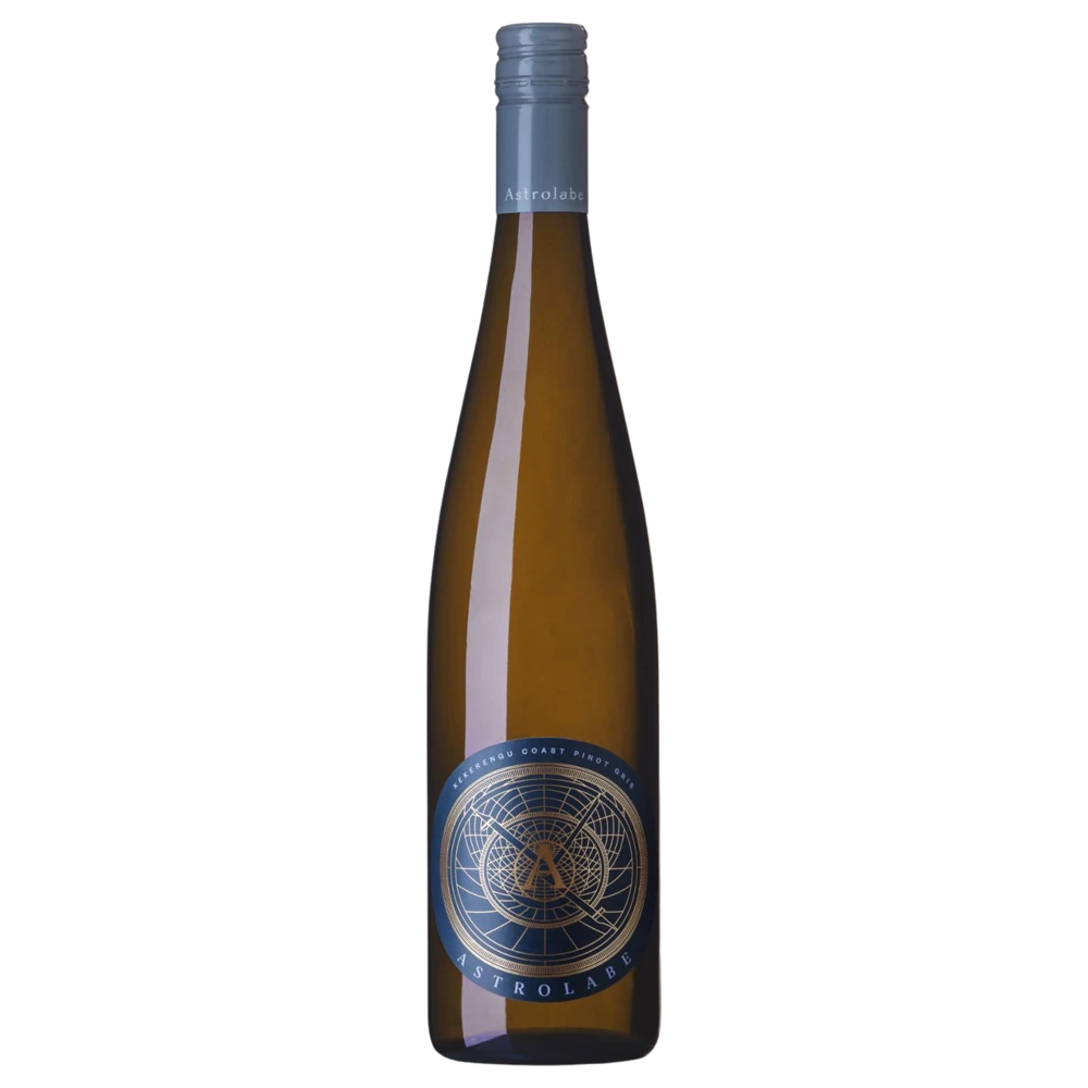 A bottle of 2023 Astrolabe Kekerengu Pinot Gris 750ml White Wine