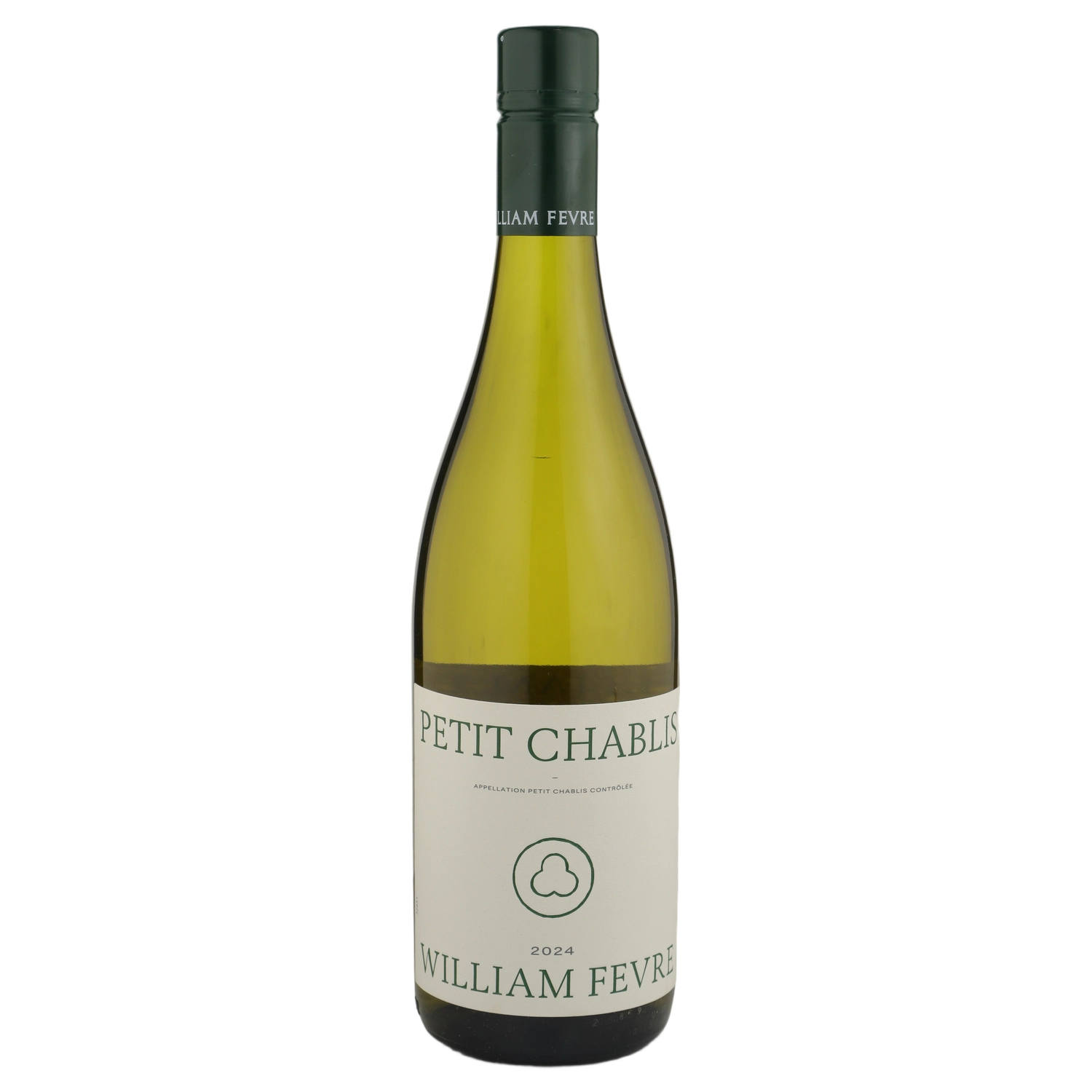 A bottle of 2024 Domaine William Fèvre Petit Chablis 750ml White Wine