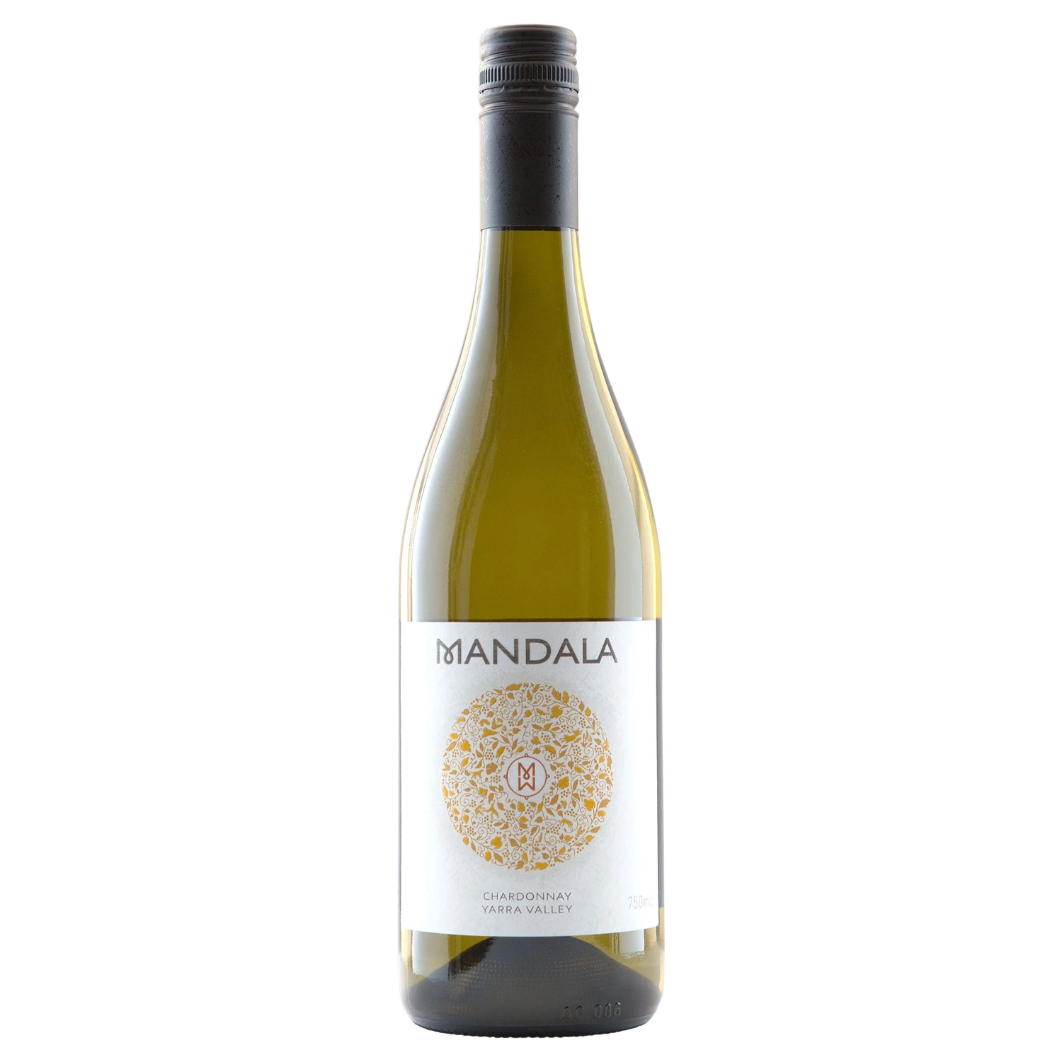 A bottle of Mandala Chardonnay 2024 750ml White Wine