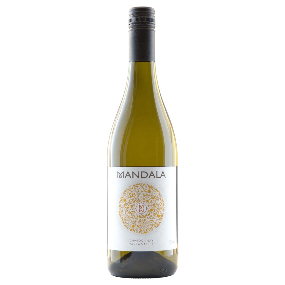 A bottle of Mandala Chardonnay 2024 750ml White Wine