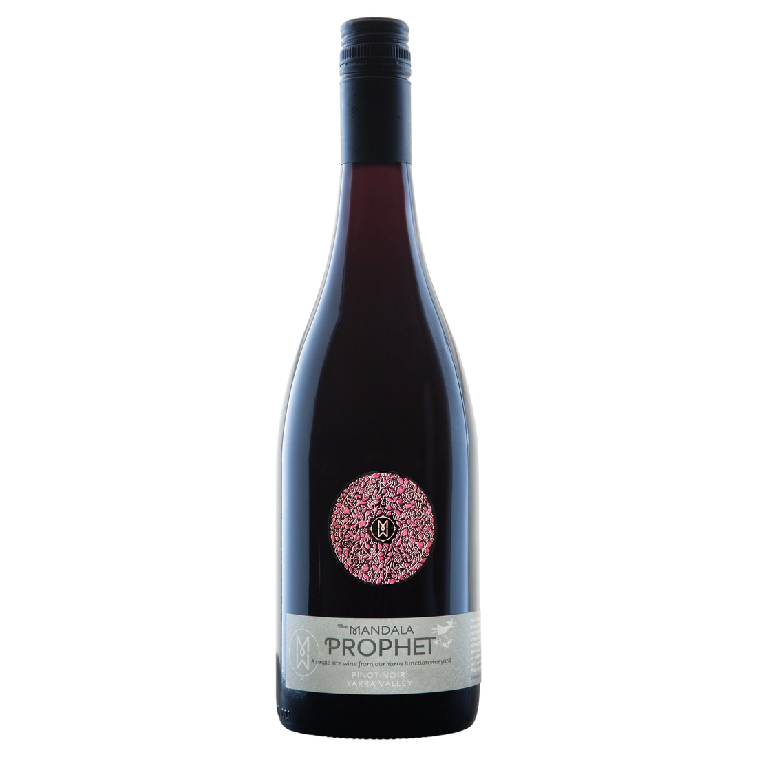 A bottle of 2024 Mandala Prophet Pinot Noir 750ml Red Wine